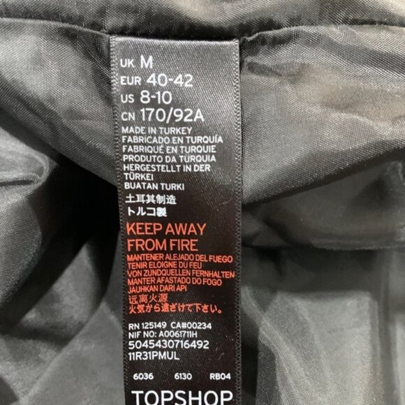Topshop Checked Windbreaker Jacket - Picture 5 of 6